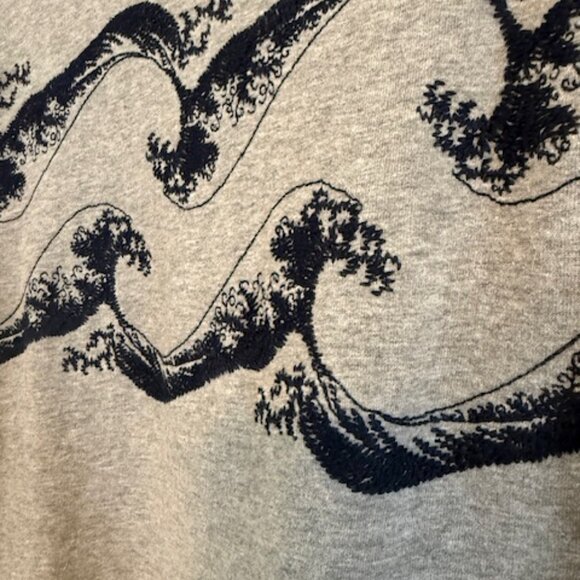 Hugo Boss 'The Great Wave' Crew Neck Sweater - Picture 3 of 5